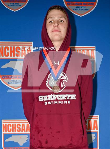 Thumbnail 3 in NCHSAA 1A/2A State Swimming Championship Awards photogallery.