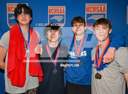 Thumbnail 3 in NCHSAA 1A/2A State Swimming Championship Awards photogallery.