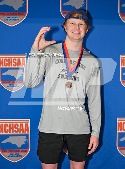 Thumbnail 1 in NCHSAA 1A/2A State Swimming Championship Awards photogallery.