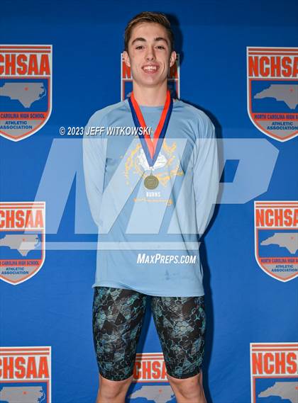 Thumbnail 3 in NCHSAA 1A/2A State Swimming Championship Awards photogallery.