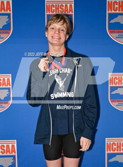 Thumbnail 1 in NCHSAA 1A/2A State Swimming Championship Awards photogallery.
