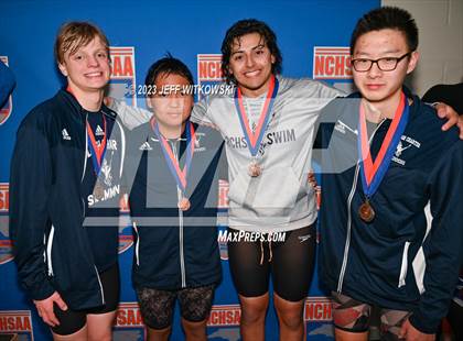 Thumbnail 3 in NCHSAA 1A/2A State Swimming Championship Awards photogallery.