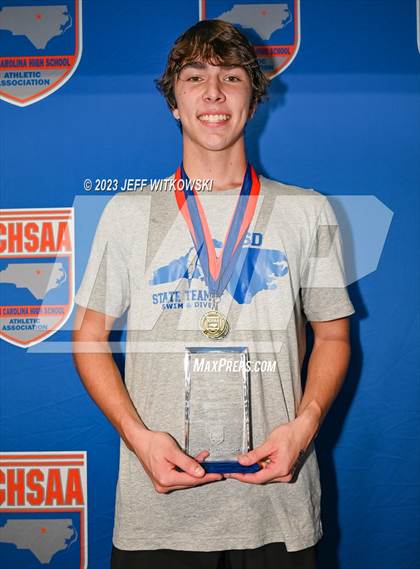 Thumbnail 2 in NCHSAA 1A/2A State Swimming Championship Awards photogallery.