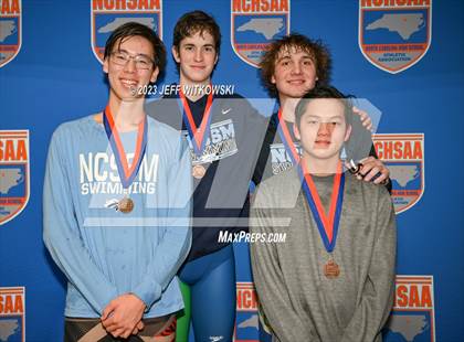 Thumbnail 2 in NCHSAA 1A/2A State Swimming Championship Awards photogallery.