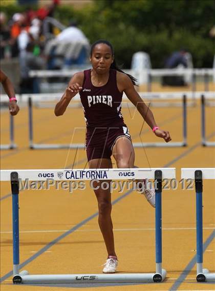 Thumbnail 3 in CIF NCS Meet of Champions (Girls 300M Hurdles - Prelims and Finals) photogallery.