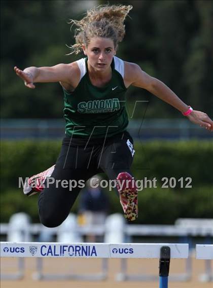 Thumbnail 1 in CIF NCS Meet of Champions (Girls 300M Hurdles - Prelims and Finals) photogallery.