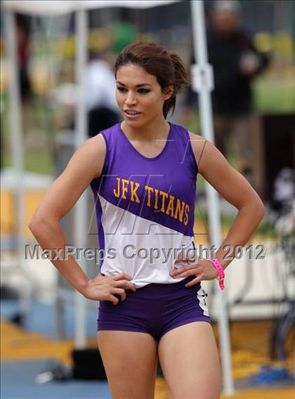 Thumbnail 3 in CIF NCS Meet of Champions (Girls 300M Hurdles - Prelims and Finals) photogallery.