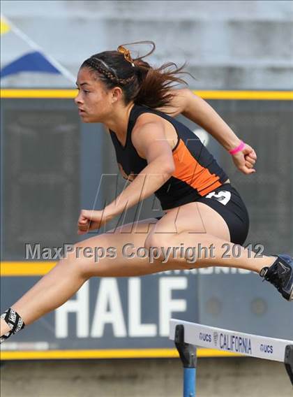 Thumbnail 3 in CIF NCS Meet of Champions (Girls 300M Hurdles - Prelims and Finals) photogallery.