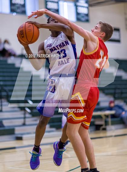 Thumbnail 2 in Newport-Bellevue vs. Nathan Hale (Tournament of Champions) photogallery.