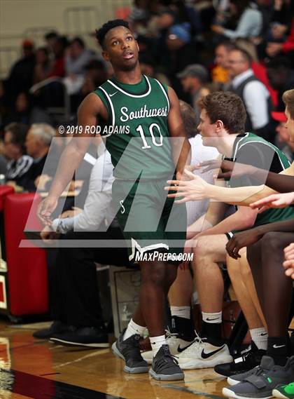 Thumbnail 1 in Lincoln Southwest vs. Lincoln High (Heartland Athletic Conference Tournament) photogallery.