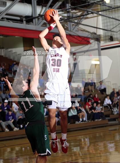 Thumbnail 2 in Lincoln Southwest vs. Lincoln High (Heartland Athletic Conference Tournament) photogallery.