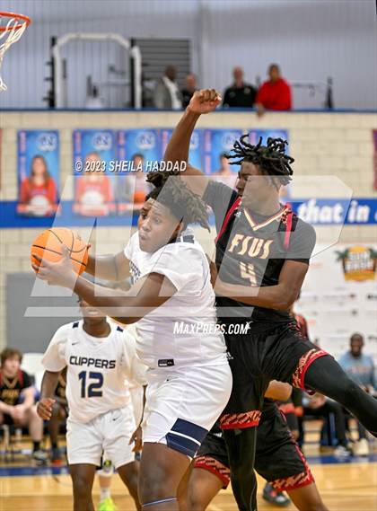 Thumbnail 2 in Florida State University High School vs Xaverian  (Sun Bash Tourney) photogallery.