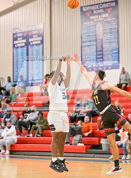 Thumbnail 2 in Florida State University High School vs Xaverian  (Sun Bash Tourney) photogallery.