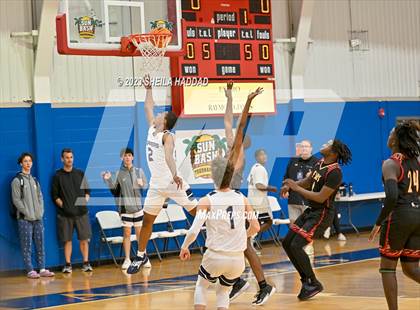 Thumbnail 2 in Florida State University High School vs Xaverian  (Sun Bash Tourney) photogallery.