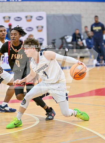 Thumbnail 2 in Florida State University High School vs Xaverian  (Sun Bash Tourney) photogallery.