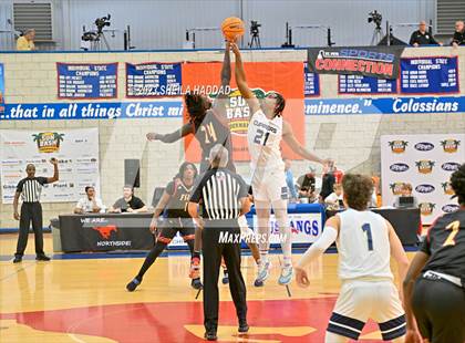 Thumbnail 1 in Florida State University High School vs Xaverian  (Sun Bash Tourney) photogallery.