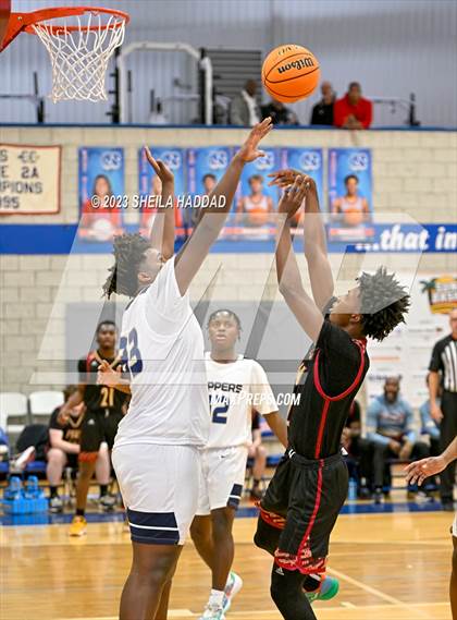 Thumbnail 2 in Florida State University High School vs Xaverian  (Sun Bash Tourney) photogallery.
