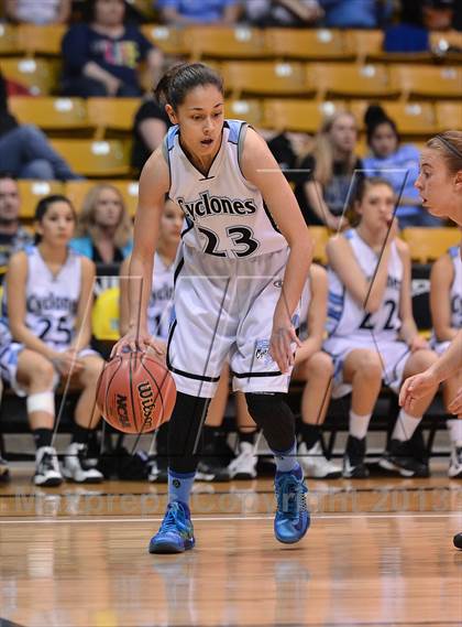 Thumbnail 2 in Pueblo West vs. D'Evelyn ( CHSAA 4A Final Four) photogallery.