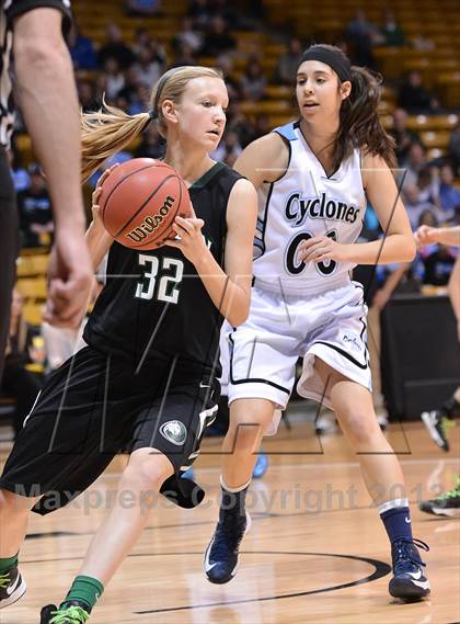 Thumbnail 3 in Pueblo West vs. D'Evelyn ( CHSAA 4A Final Four) photogallery.