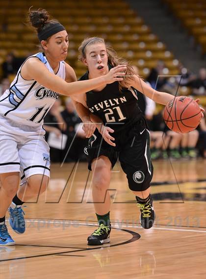 Thumbnail 3 in Pueblo West vs. D'Evelyn ( CHSAA 4A Final Four) photogallery.