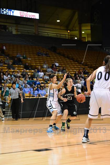 Thumbnail 2 in Pueblo West vs. D'Evelyn ( CHSAA 4A Final Four) photogallery.