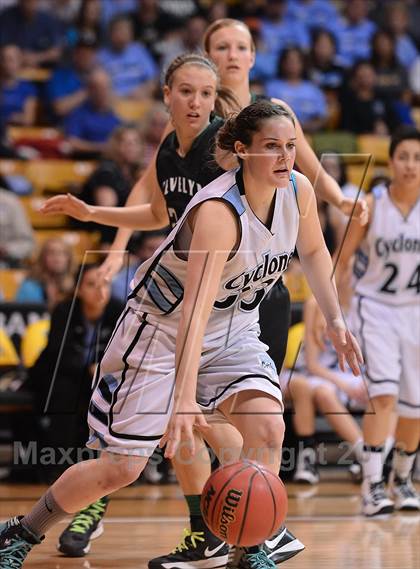 Thumbnail 3 in Pueblo West vs. D'Evelyn ( CHSAA 4A Final Four) photogallery.