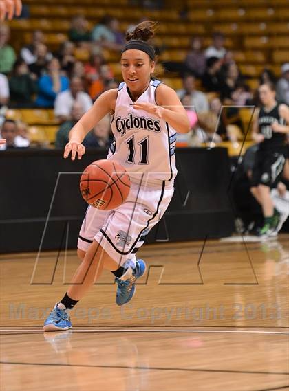 Thumbnail 3 in Pueblo West vs. D'Evelyn ( CHSAA 4A Final Four) photogallery.