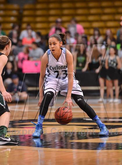 Thumbnail 3 in Pueblo West vs. D'Evelyn ( CHSAA 4A Final Four) photogallery.