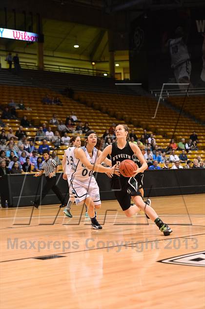 Thumbnail 3 in Pueblo West vs. D'Evelyn ( CHSAA 4A Final Four) photogallery.