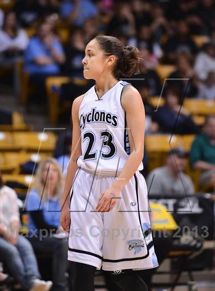 Thumbnail 2 in Pueblo West vs. D'Evelyn ( CHSAA 4A Final Four) photogallery.