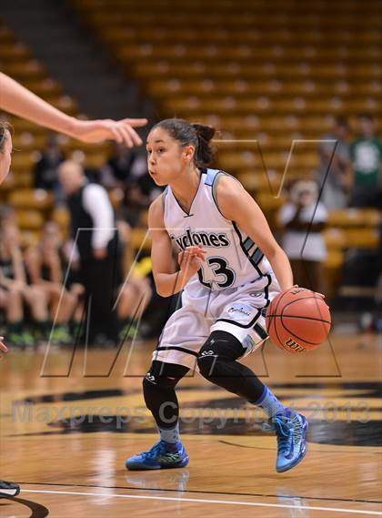Thumbnail 3 in Pueblo West vs. D'Evelyn ( CHSAA 4A Final Four) photogallery.