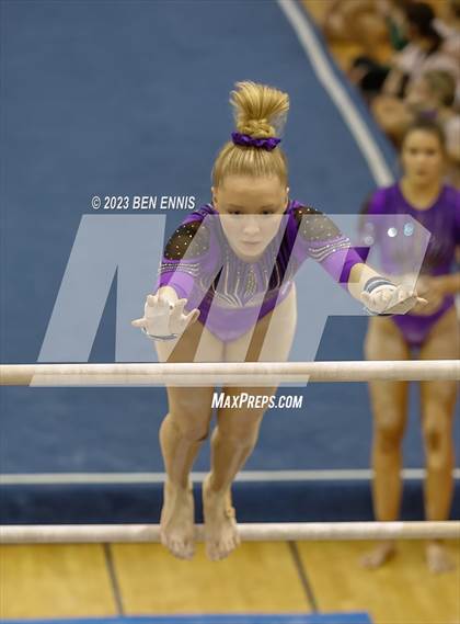 Thumbnail 1 in Ola Gymnastics Meet #1 (Bars) photogallery.