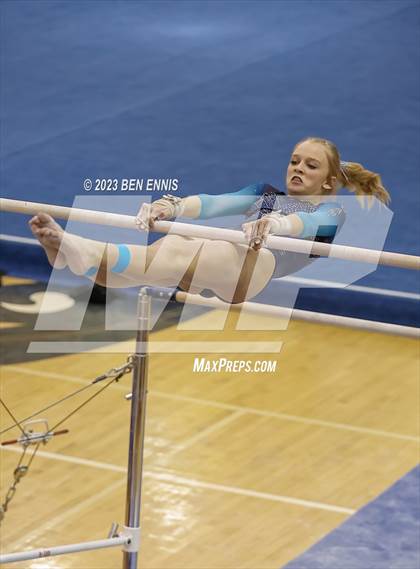 Thumbnail 2 in Ola Gymnastics Meet #1 (Bars) photogallery.