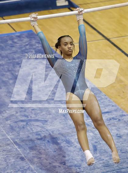 Thumbnail 1 in Ola Gymnastics Meet #1 (Bars) photogallery.
