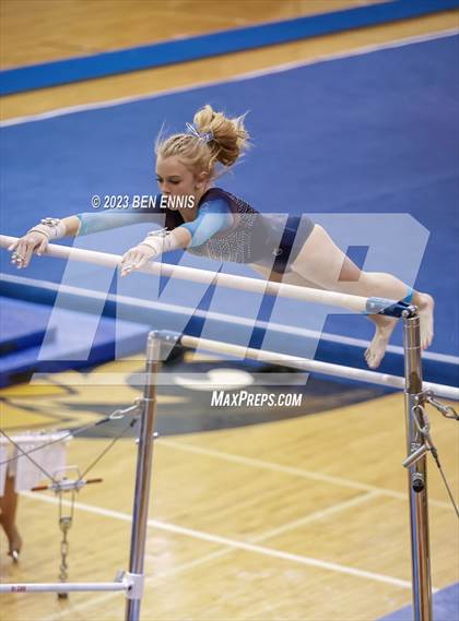 Thumbnail 2 in Ola Gymnastics Meet #1 (Bars) photogallery.