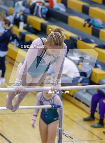 Thumbnail 1 in Ola Gymnastics Meet #1 (Bars) photogallery.