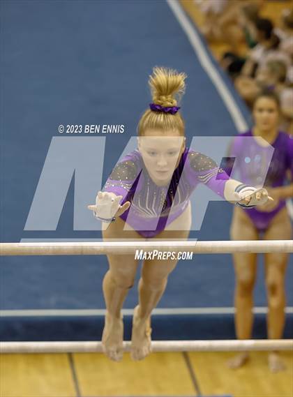 Thumbnail 2 in Ola Gymnastics Meet #1 (Bars) photogallery.
