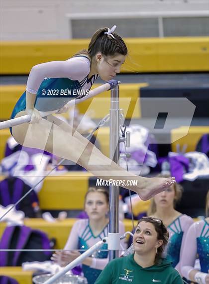 Thumbnail 2 in Ola Gymnastics Meet #1 (Bars) photogallery.