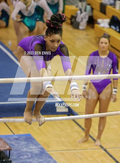 Thumbnail 1 in Ola Gymnastics Meet #1 (Bars) photogallery.