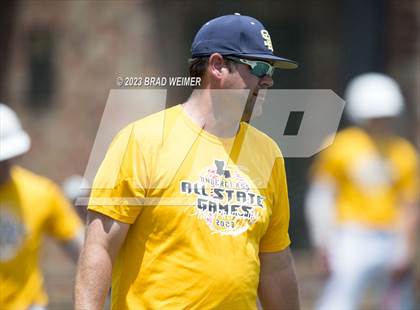 Thumbnail 2 in North/South vs East/West (LBCA Underclass State Games @ Southeastern Louisiana University) photogallery.