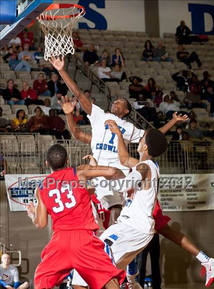 Thumbnail 3 in North Crowley vs. Parkview (Whataburger Tournament) photogallery.
