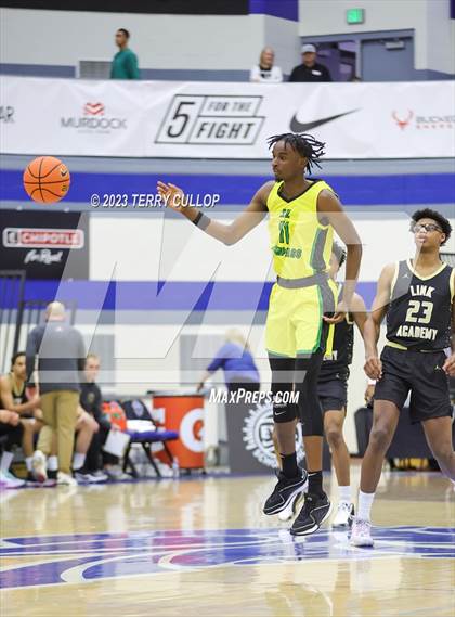 Thumbnail 2 in Link Academy vs. AZ Compass (5 for the Fight National Hoopfest) photogallery.