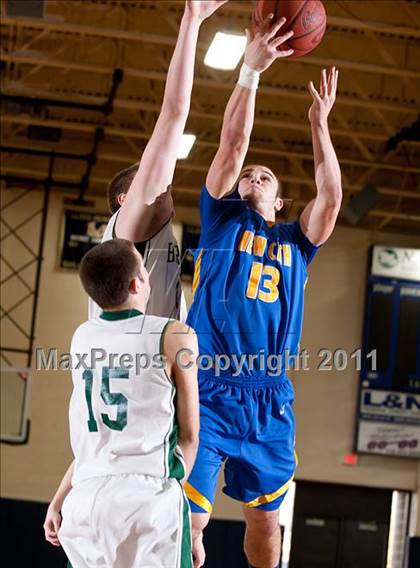 Thumbnail 2 in Newport Central Catholic vs Bishop Brossart (Lloyd Memorial Classic) photogallery.