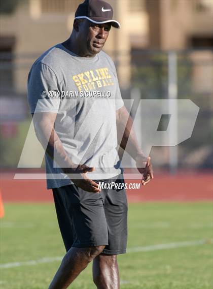 Thumbnail 2 in Skyline vs. Perry (Scrimmage)  photogallery.