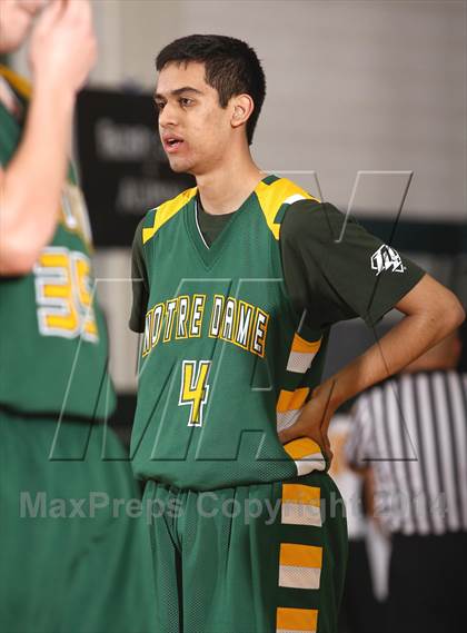 Thumbnail 1 in Notre Dame @ Yeshiva University (CIF SS Playoffs) photogallery.