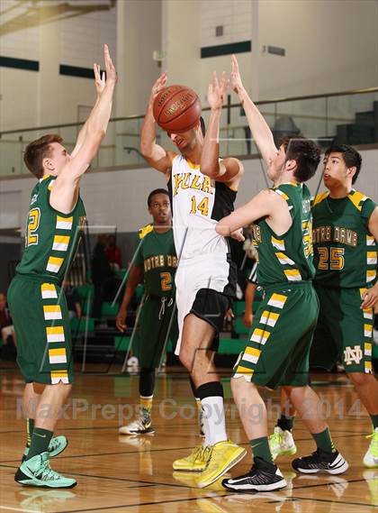 Thumbnail 1 in Notre Dame @ Yeshiva University (CIF SS Playoffs) photogallery.