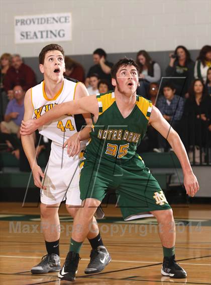 Thumbnail 1 in Notre Dame @ Yeshiva University (CIF SS Playoffs) photogallery.