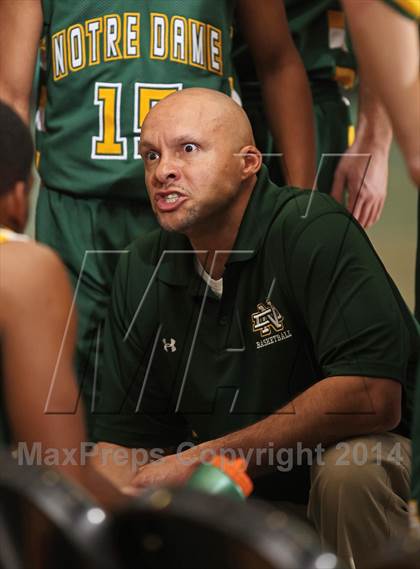 Thumbnail 2 in Notre Dame @ Yeshiva University (CIF SS Playoffs) photogallery.