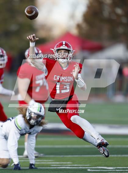 Thumbnail 3 in Crimson Cliffs vs. Ridgeline (UHSAA 4A Semifinal) photogallery.