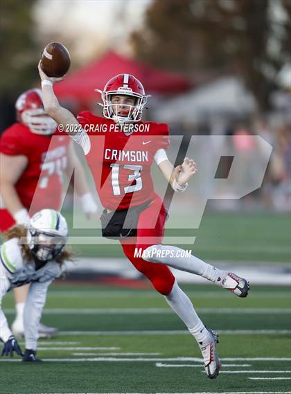 Thumbnail 2 in Crimson Cliffs vs. Ridgeline (UHSAA 4A Semifinal) photogallery.